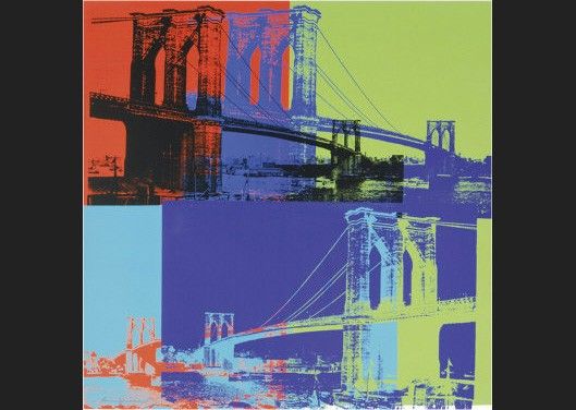 Brooklyn Bridge Blue