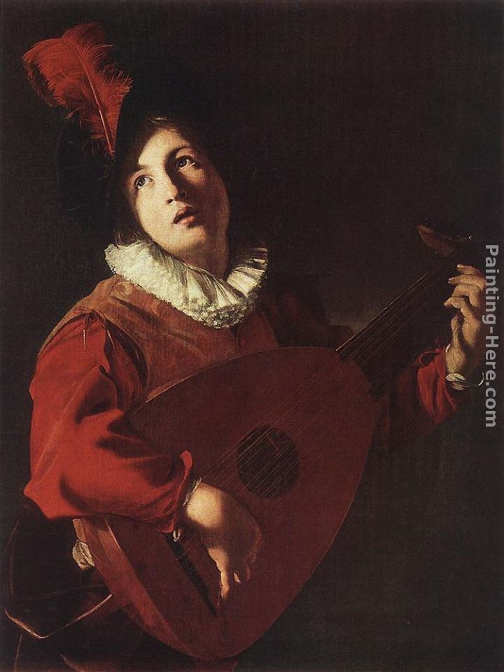 Playing Lute