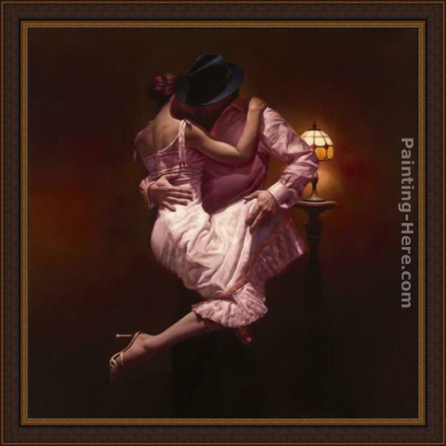Framed Hamish Blakely the dreamers painting