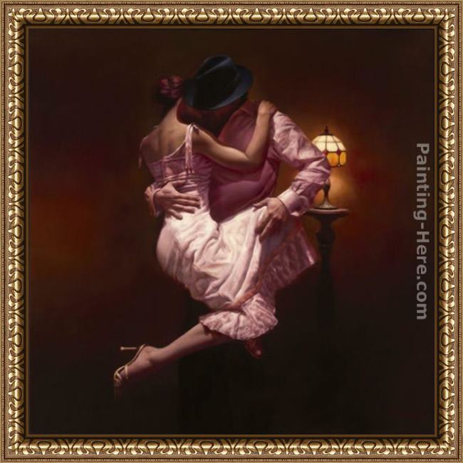 Framed Hamish Blakely the dreamers painting