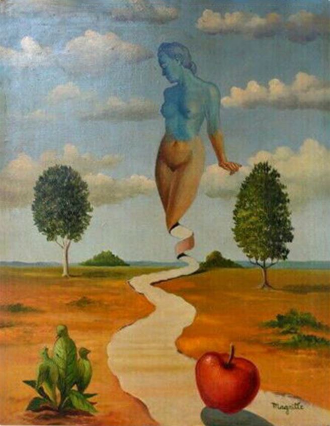Rene Magritte Nude V