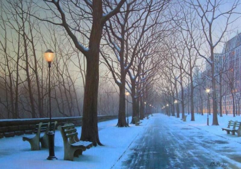 Alexei Butirskiy A Cold Winter's Night