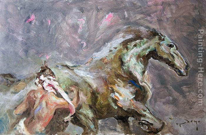 Jose Royo EQUUS STUDY III Painting - iPaintingsforsale.com