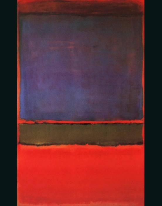 Mark Rothko Green/red Mark Rothko Violet Green and Red Painting - iPaintingsforsale.com