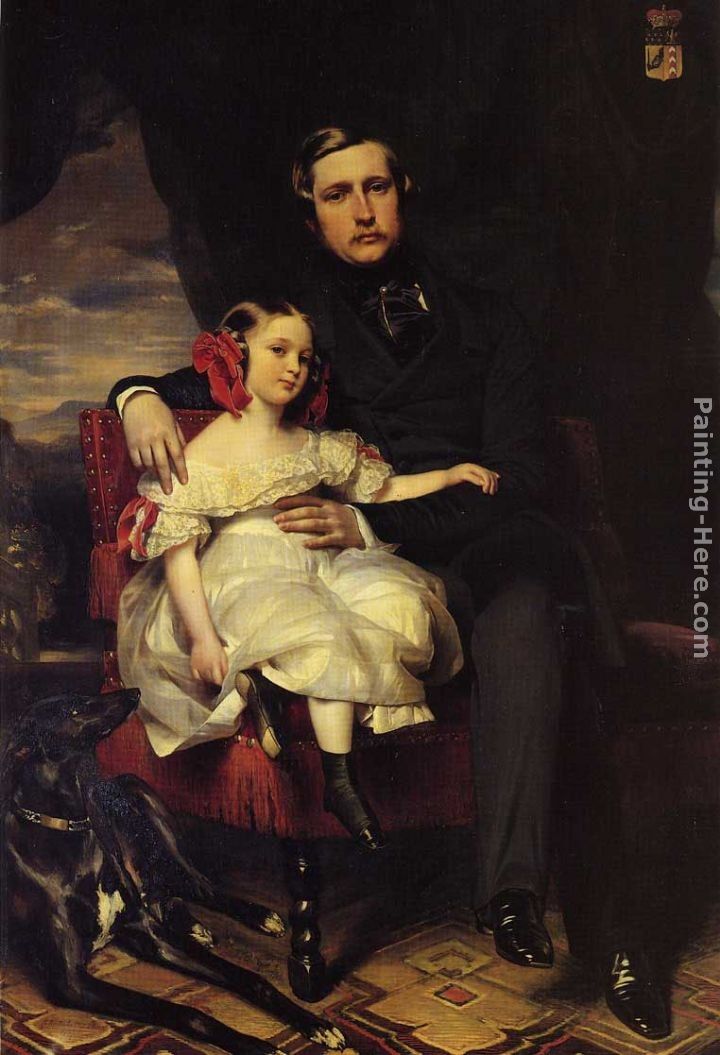 The Empress Eugenie Holding Louis Napoleon, the Prince Imperial