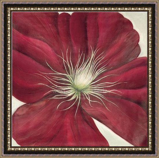 Framed 2010 raspberry fool painting