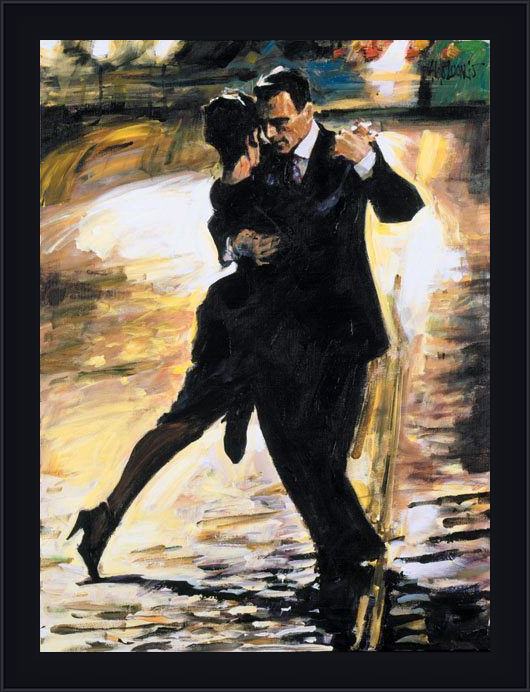 Framed 2011 tango en passion painting