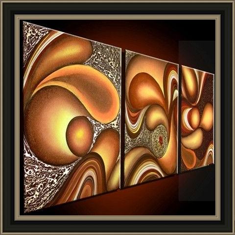 Framed Abstract abstract102 painting