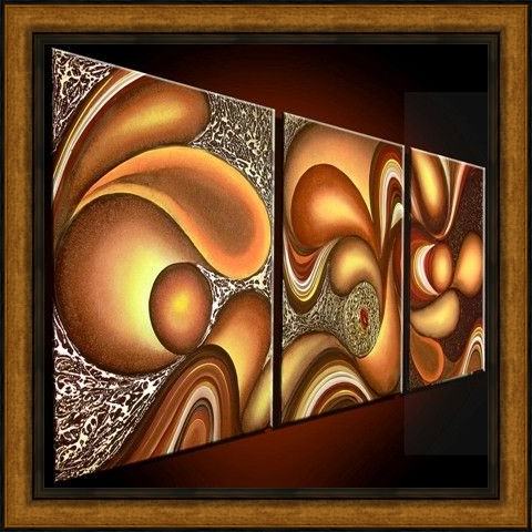 Framed Abstract abstract102 painting