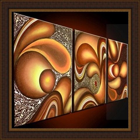 Framed Abstract abstract102 painting