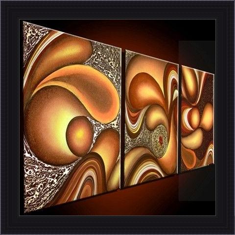 Framed Abstract abstract102 painting