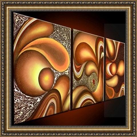 Framed Abstract abstract102 painting