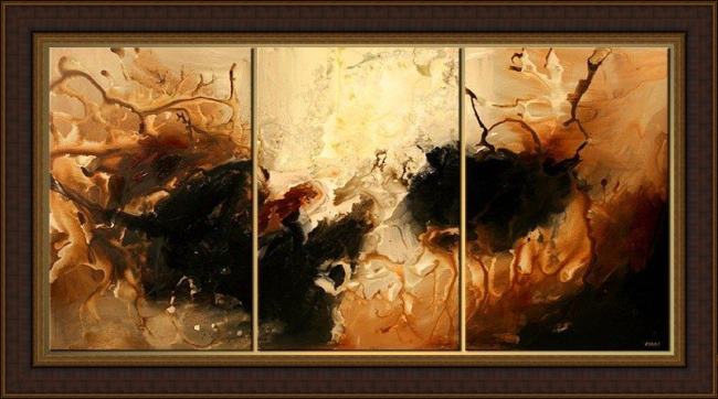 Framed Abstract quadro04 painting