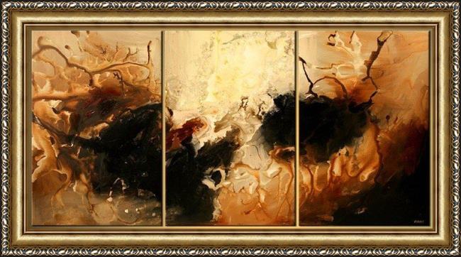 Framed Abstract quadro04 painting
