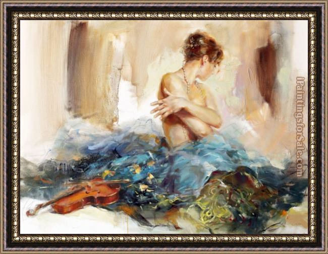 Framed Anna Razumovskaya prelude painting