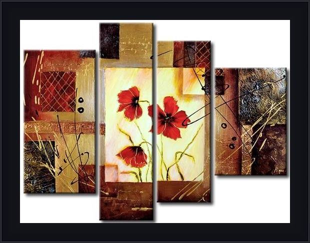 Framed flower 22243 painting