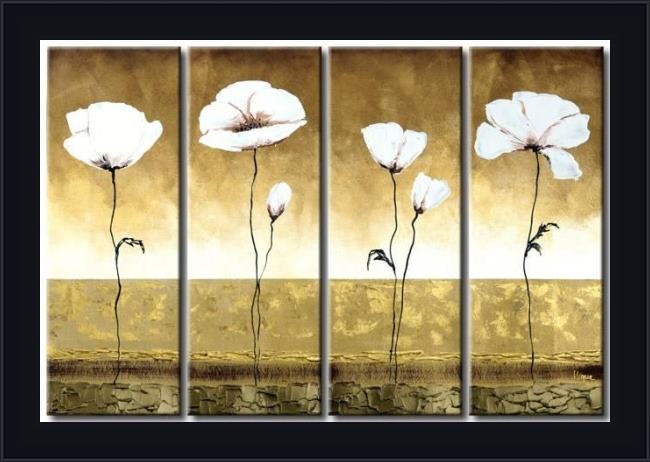 Framed flower 22254 painting