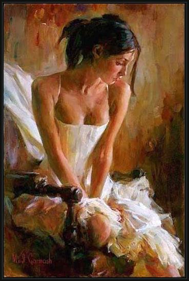 Framed Garmash giselle painting