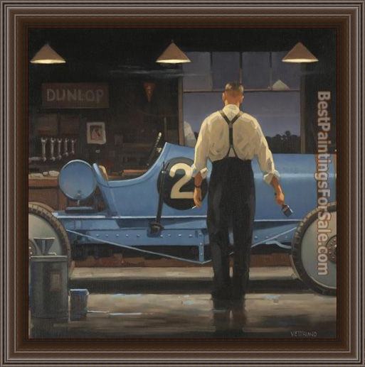 Framed Jack Vettriano birth of a dream painting