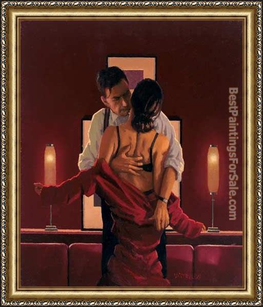 Framed Jack Vettriano the embrace of the spider painting