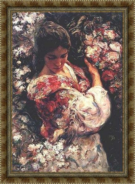 Framed Jose Royo primavera i painting