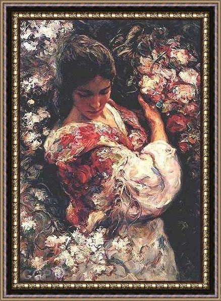 Framed Jose Royo primavera i painting