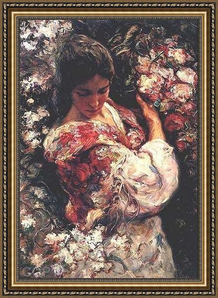 Framed Jose Royo primavera i painting