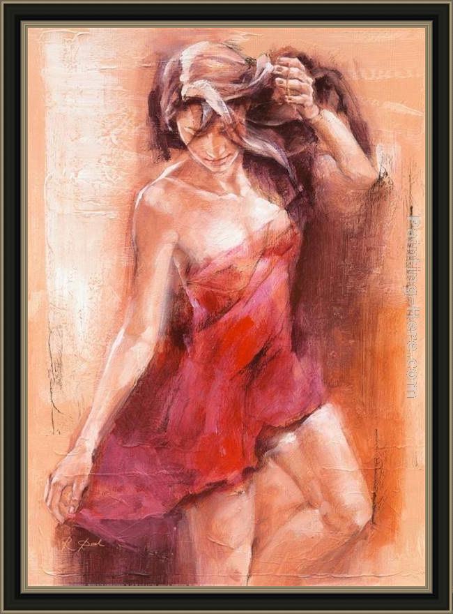 Framed Robert Duval breath of tenderness painting