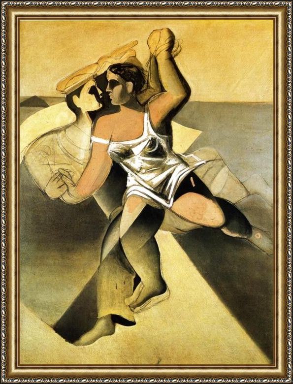 Framed Salvador Dali venus and sailor painting