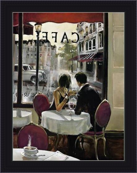 Framed Unknown Artist brent heighton after hours painting