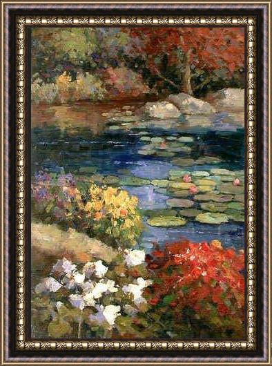 Framed Unknown Artist ip-1-163 painting