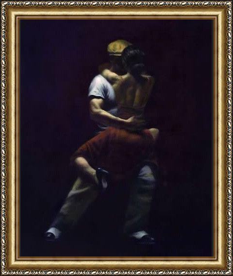 Framed Unknown Artist irresistible by hamish blakely painting