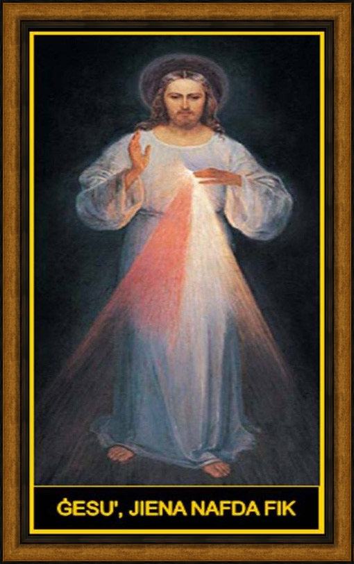 Framed Unknown Artist jesus, i trust in you 2 painting