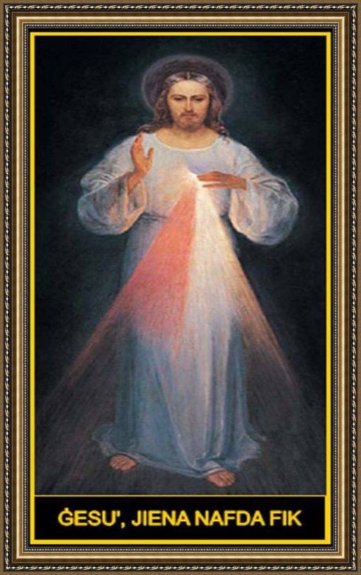 Framed Unknown Artist jesus, i trust in you 2 painting