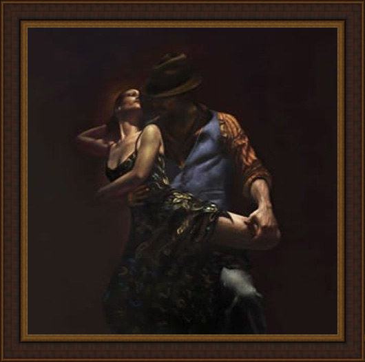 Framed Unknown Artist only with you by hamish blakely painting