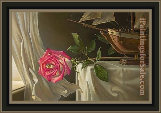 Framed Vladimir Kush amor de marinero painting