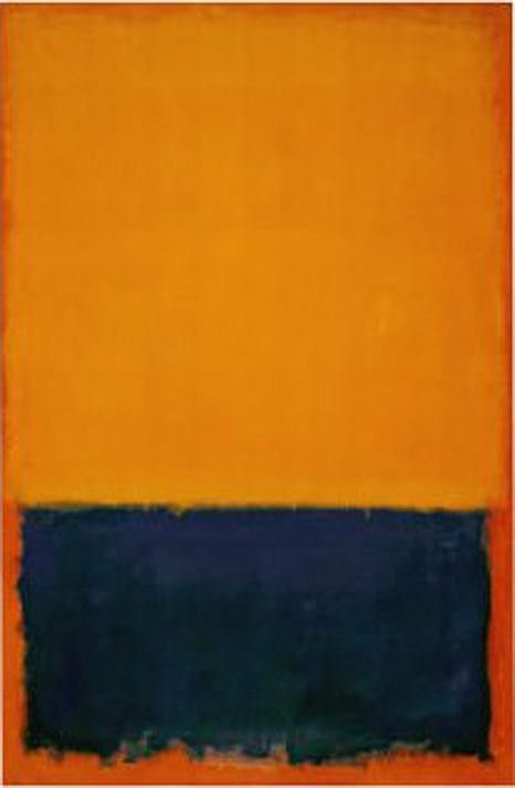 Mark Rothko Yellow Blue Orange 1955 Painting 50% off ...