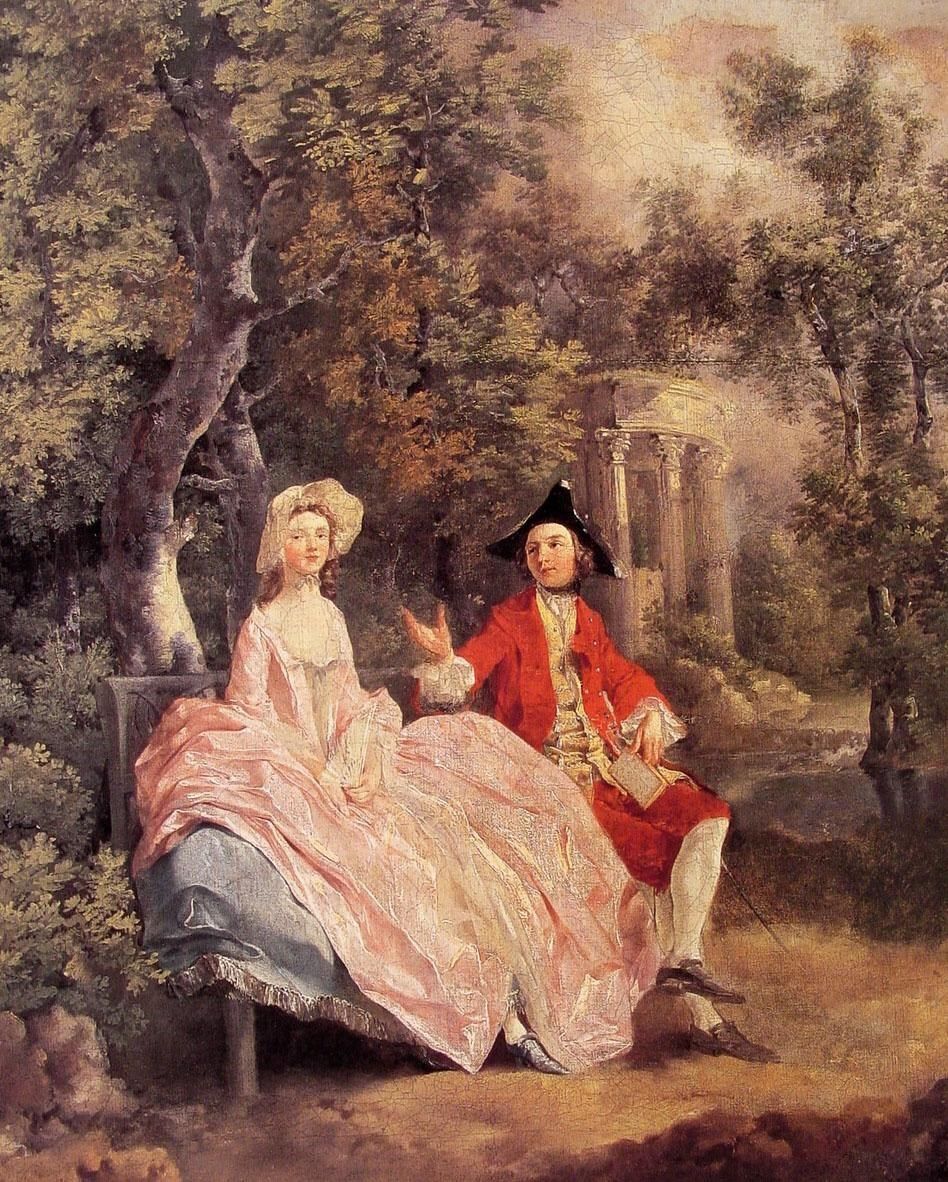 Thomas Gainsborough Conversation in a Park Painting 50% off ...