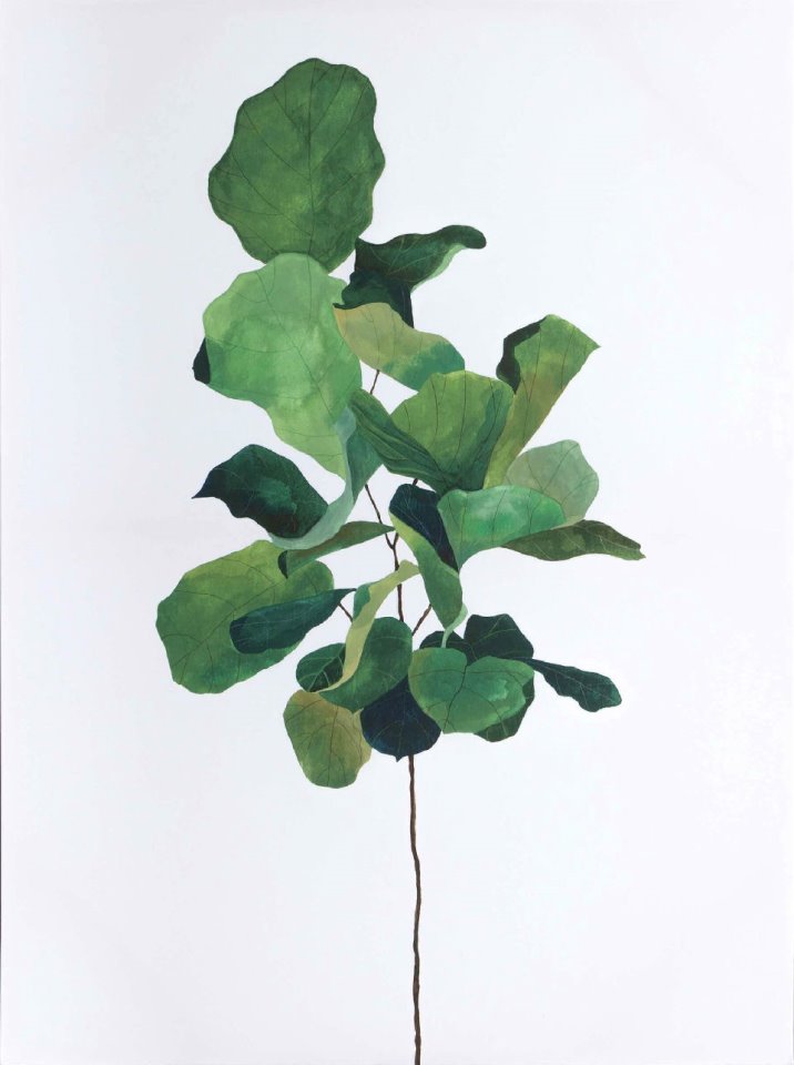 2012 Fiddle Leaf Fig by Jess Engle painting