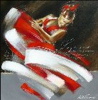 2012 Kitty Meijering Dance III painting