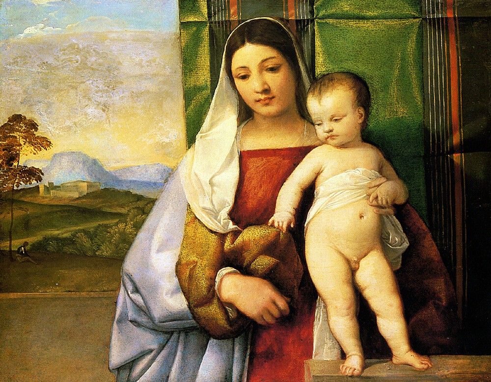 Titian The Gipsy Madonna