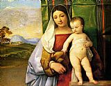 Titian The Gipsy Madonna painting