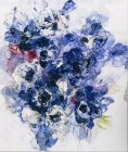 Bobbie Burgers Blue Flower painting