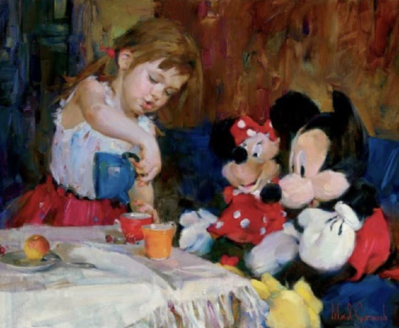 Garmash Tea with Mickey And Minnie